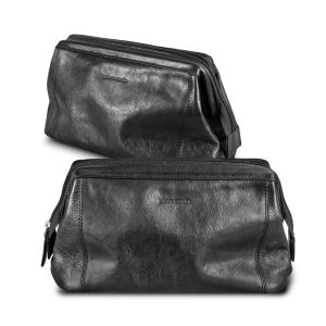 Pierre Cardin Leather Toiletry Bags
